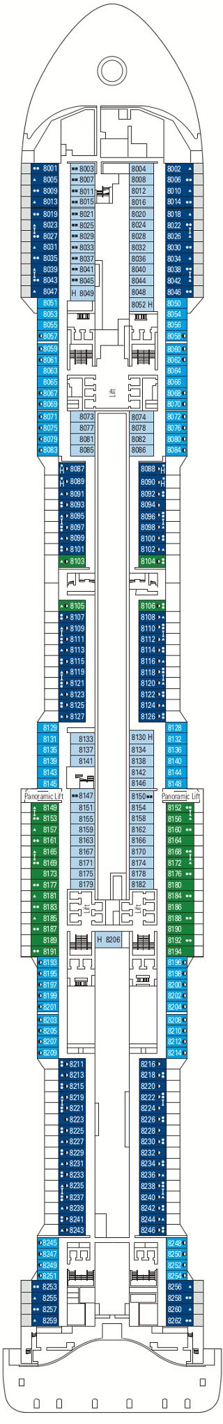 grandioso mediterraneo|MSC Grandiosa Cruise Ship & Deck Plan 